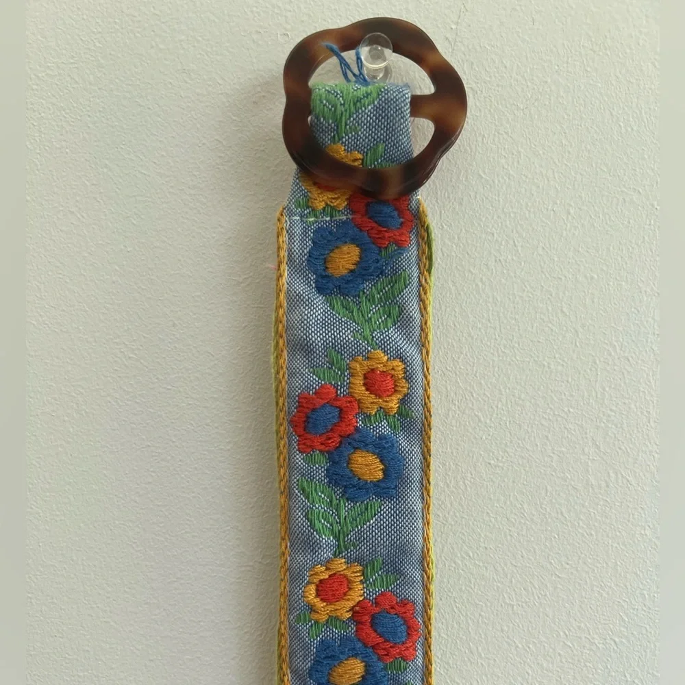 Kids Floral Belt - Pink and Red